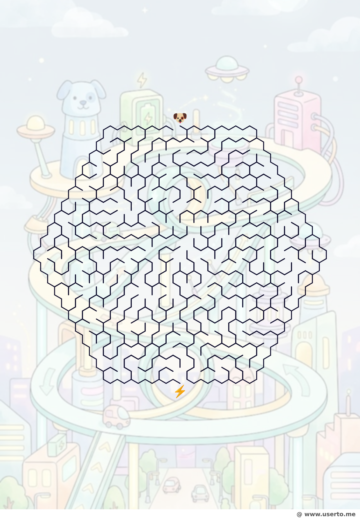 Cyber-Pup’s Neon City Circuit