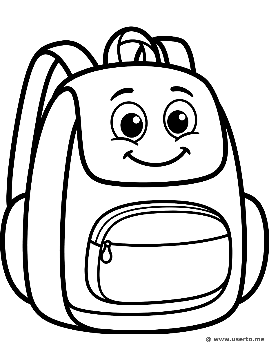 Happy Backpack Friend
