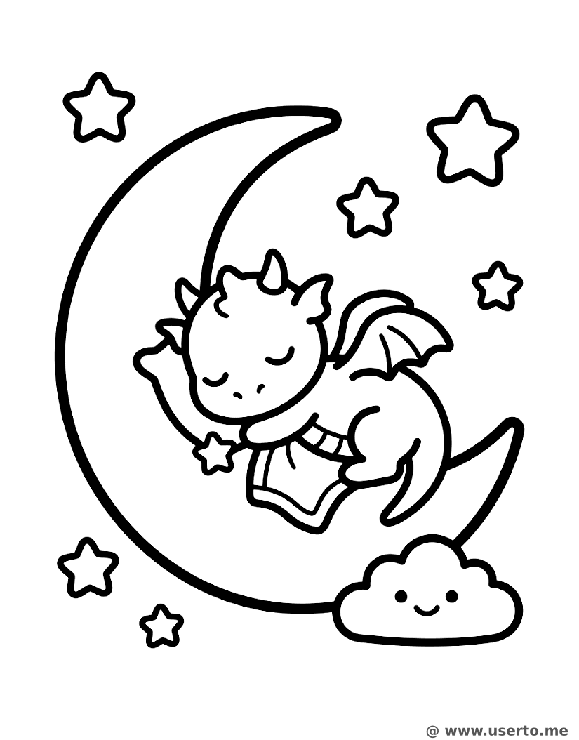 Dragão da Lua Sonolento