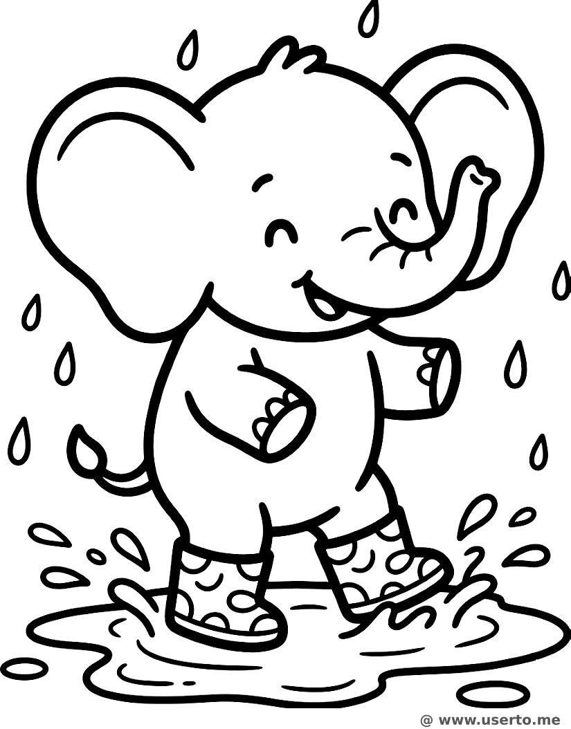 O Dia de Chuva do Elefantinho