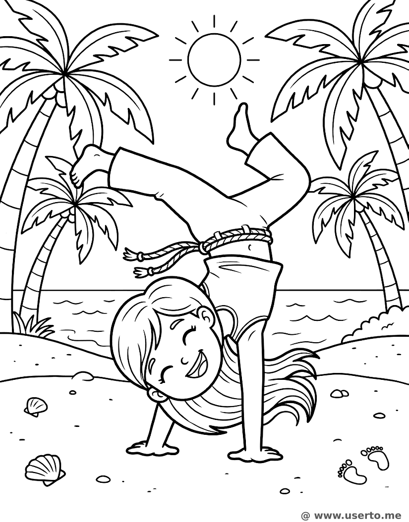 Capoeira Beach Dance