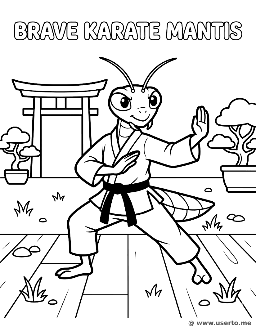 Maestro Mantis de Kung Fu