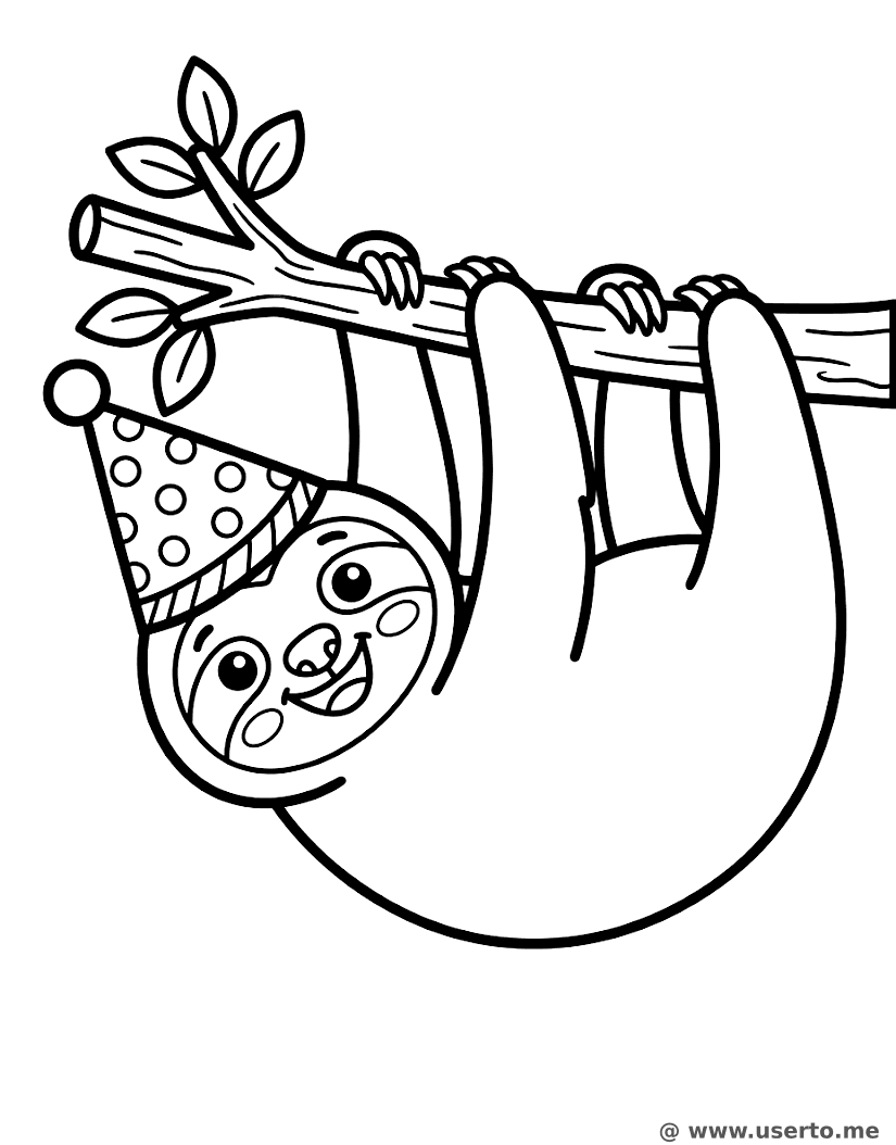 The Party Sloth