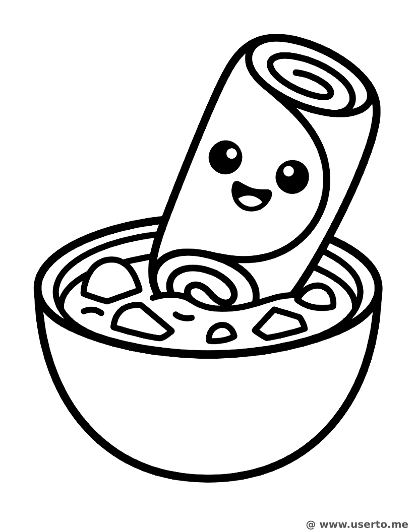 행복한 에티오피아 인제라 롤