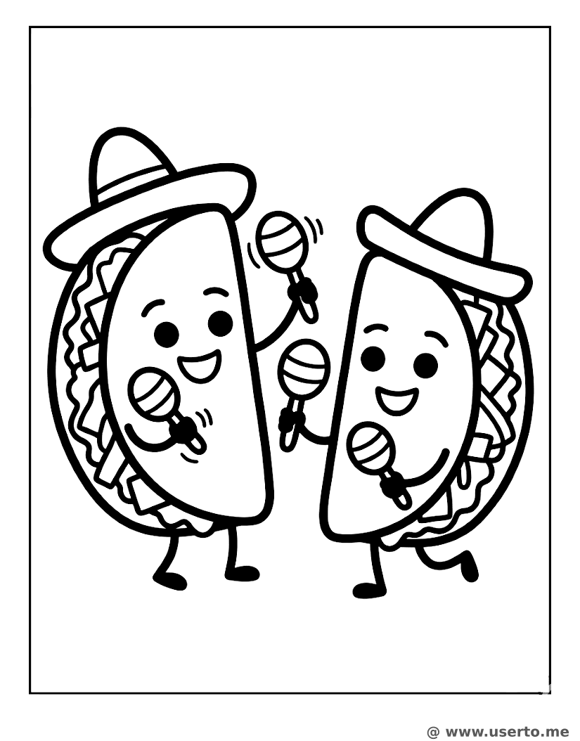 춤추는 바삭바삭 타코
