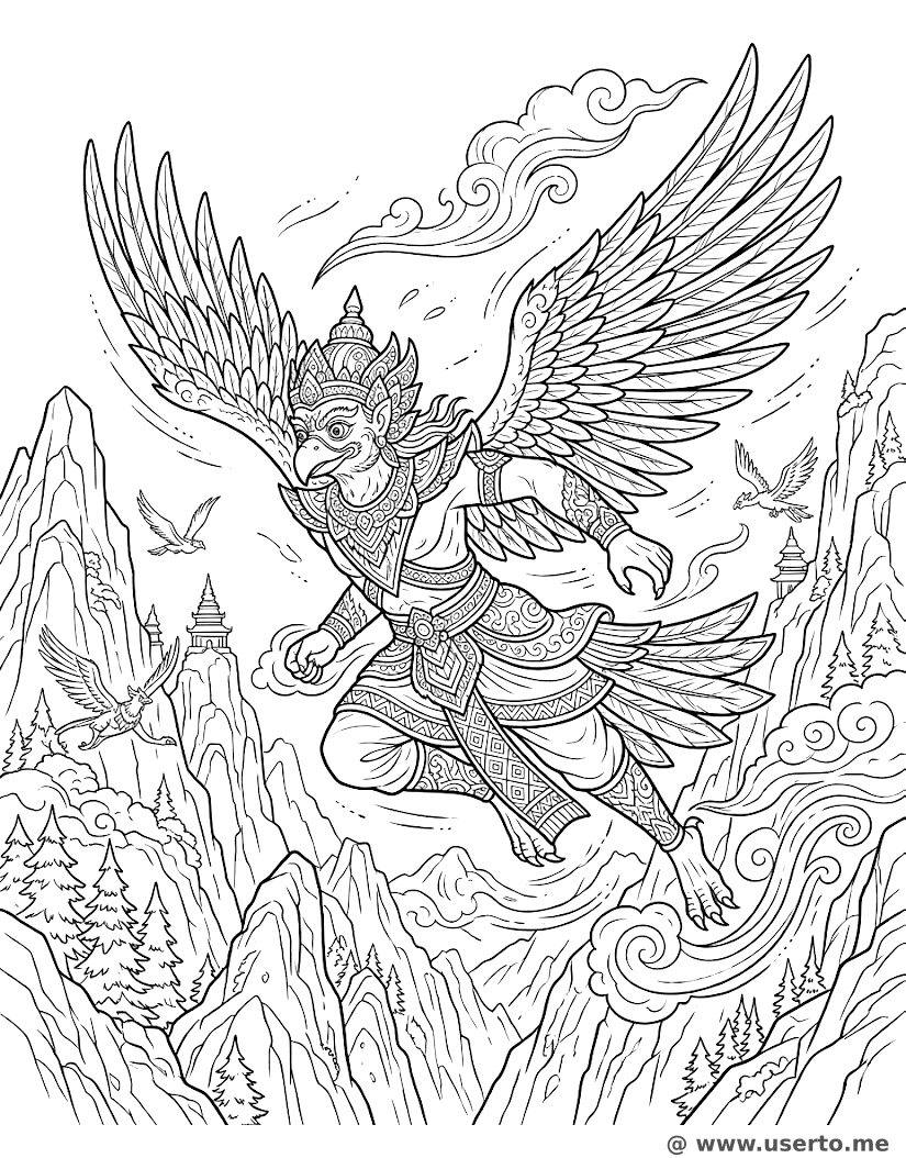 The Garuda's Mountain Race