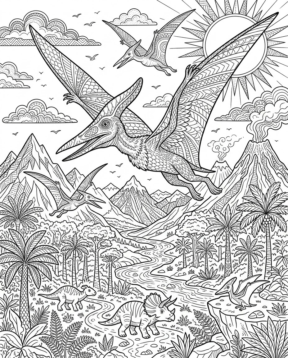 Pteranodonte Voador