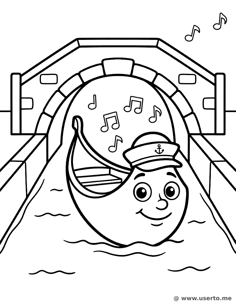 Singing Gondola in Venice