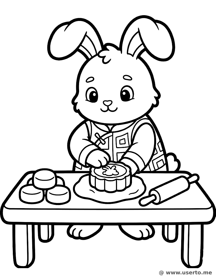 O Bolinho de Lua do Coelhinho