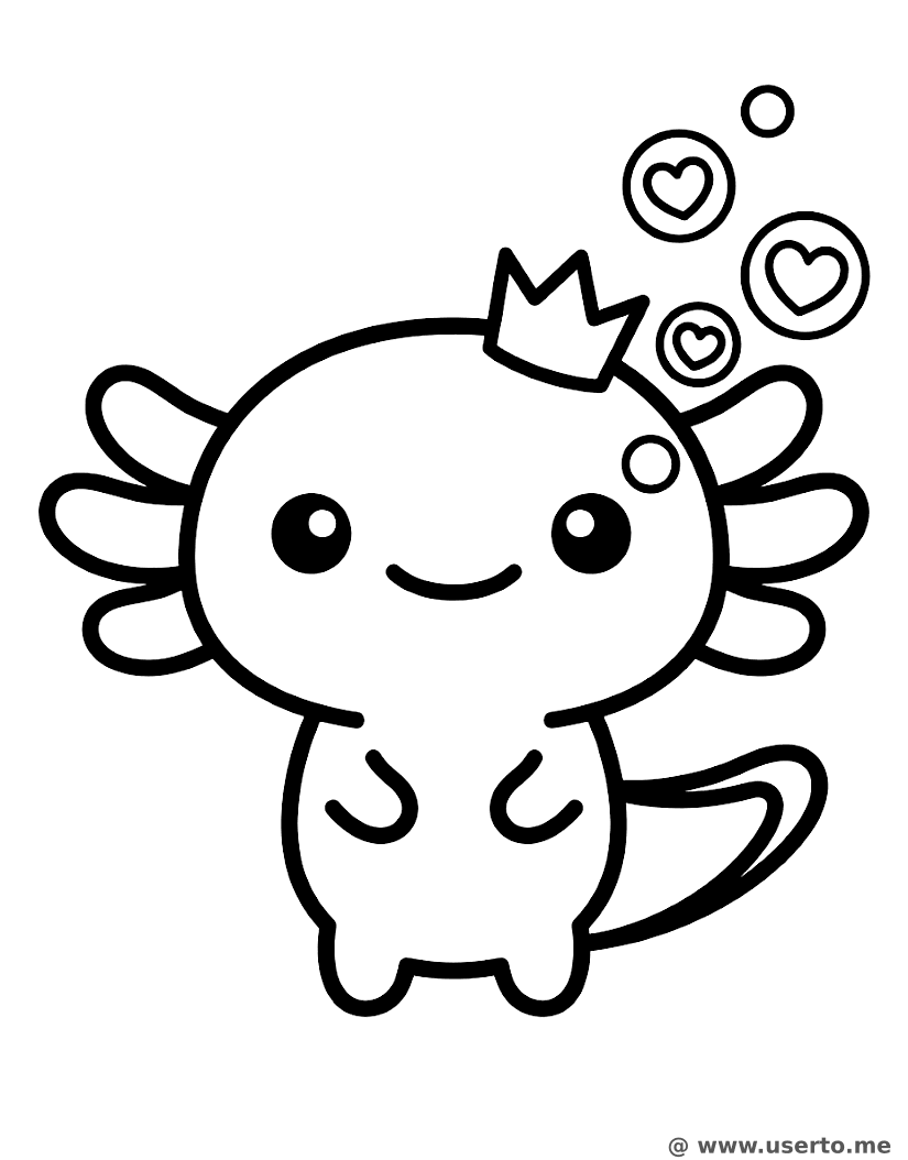Royal Axolotl's Bubble Party