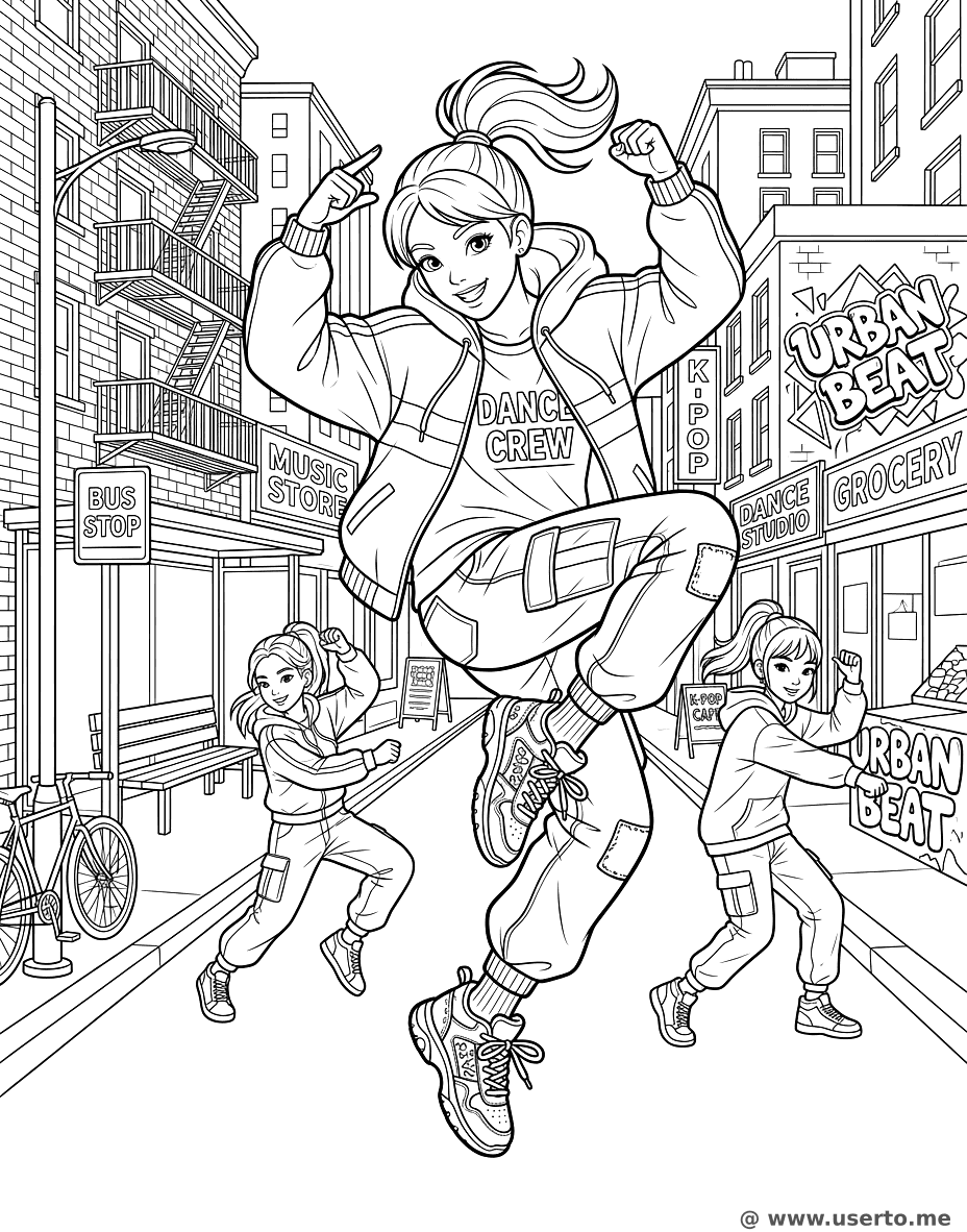 Trendy K-Pop Dance Move
