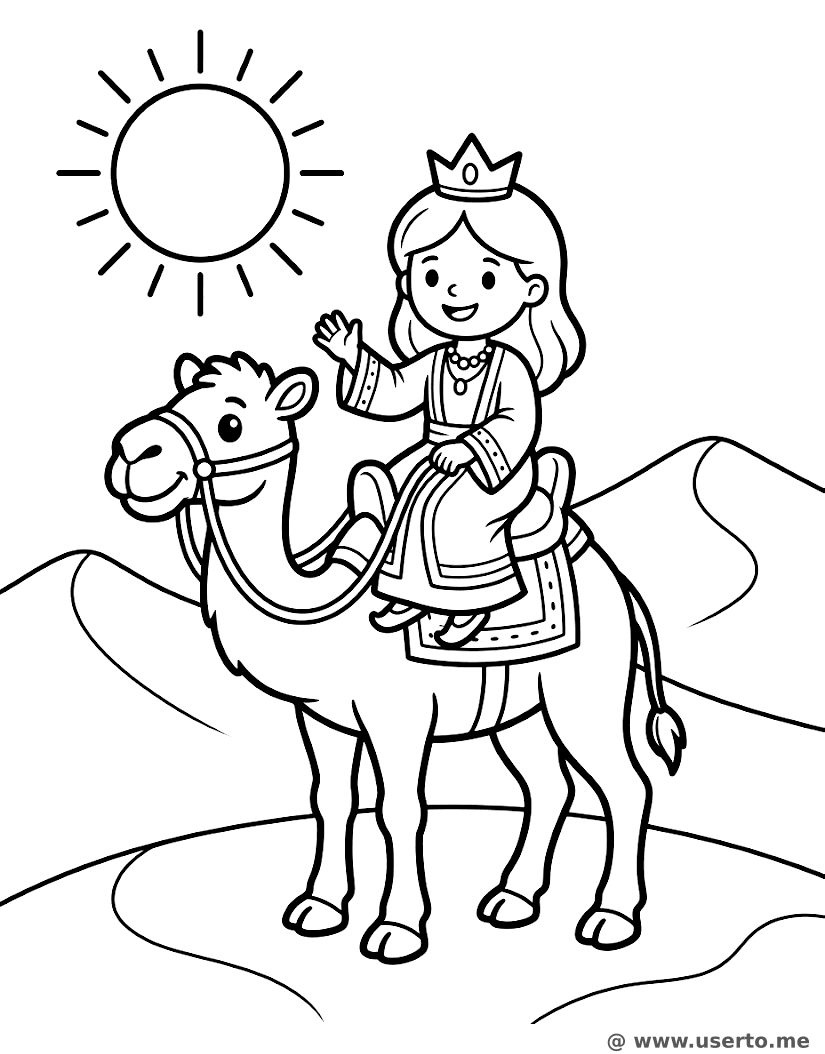 Desert Camel Princess