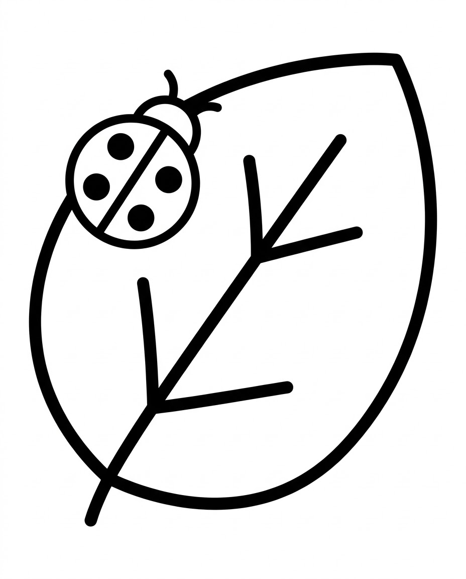 Leaf and Ladybug