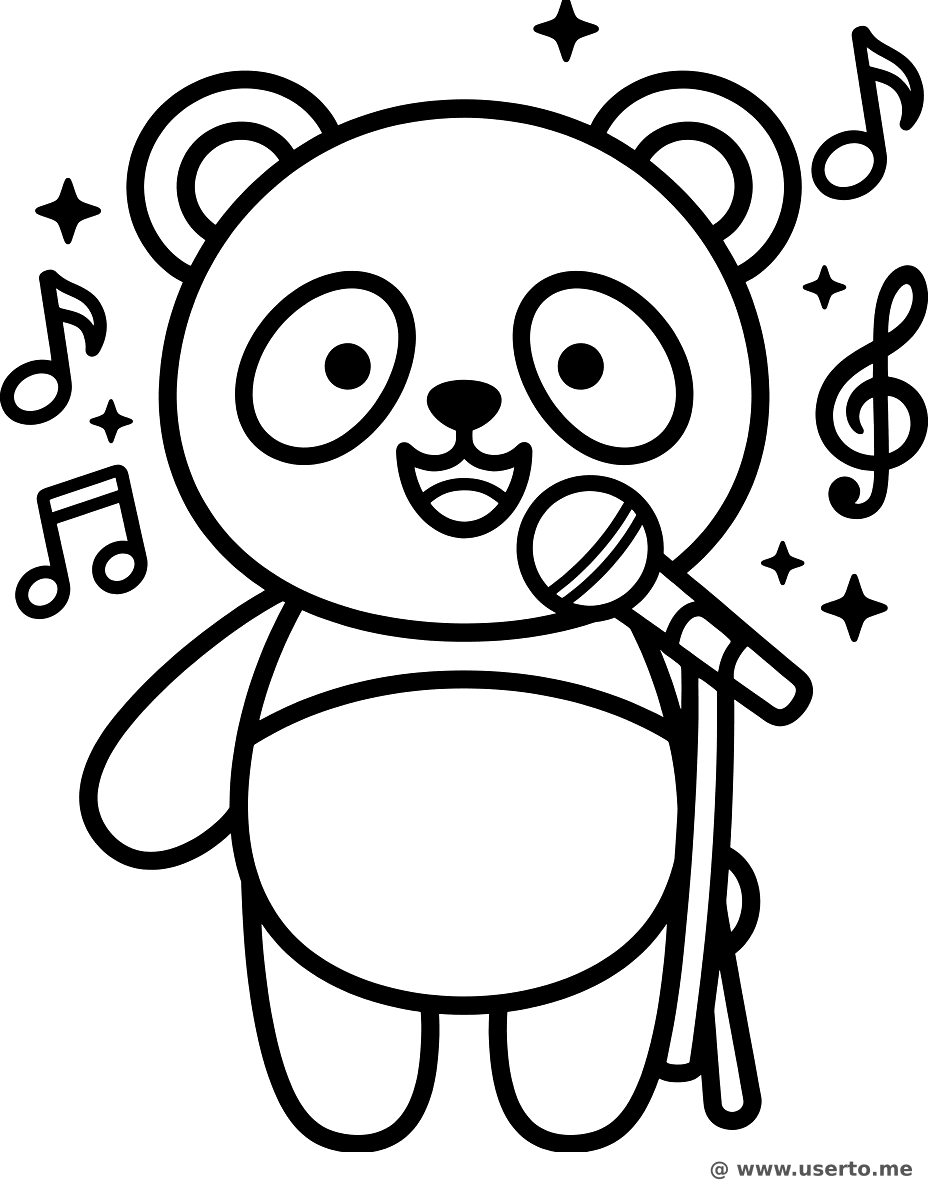 Lindo Panda Cantante de K-Pop