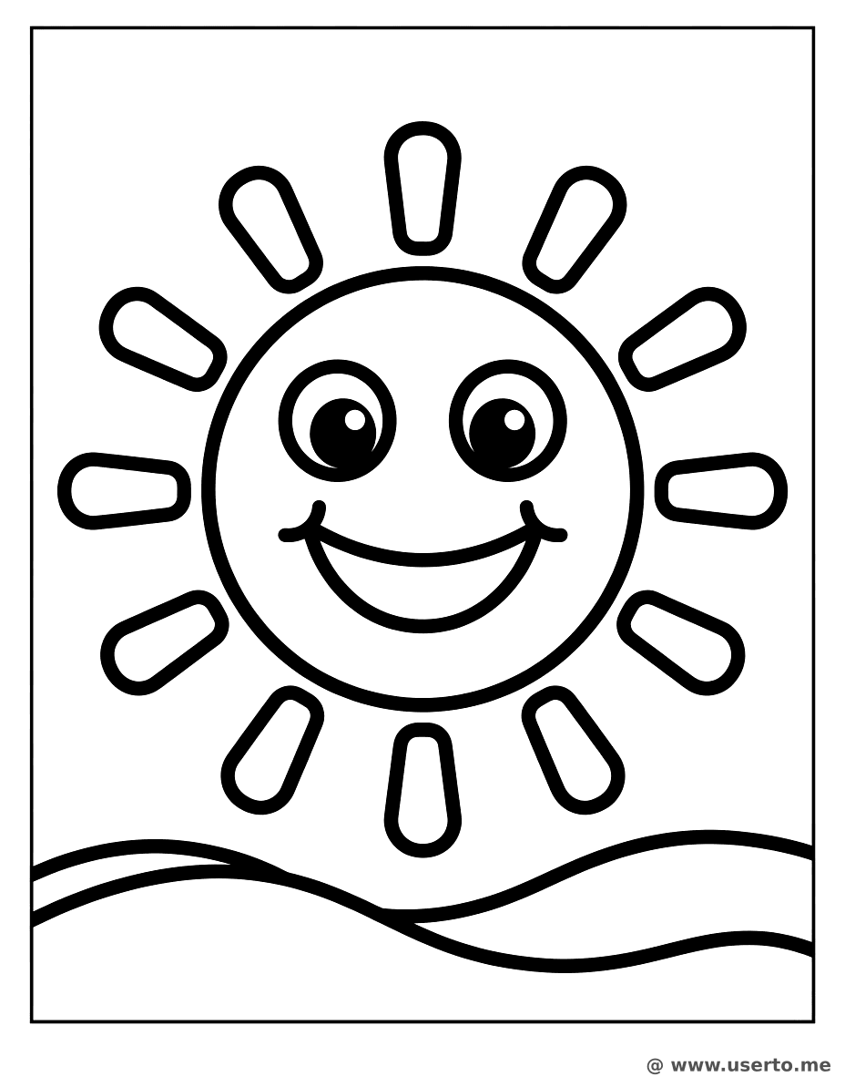 O Sol Feliz e as Colinas Ondulantes