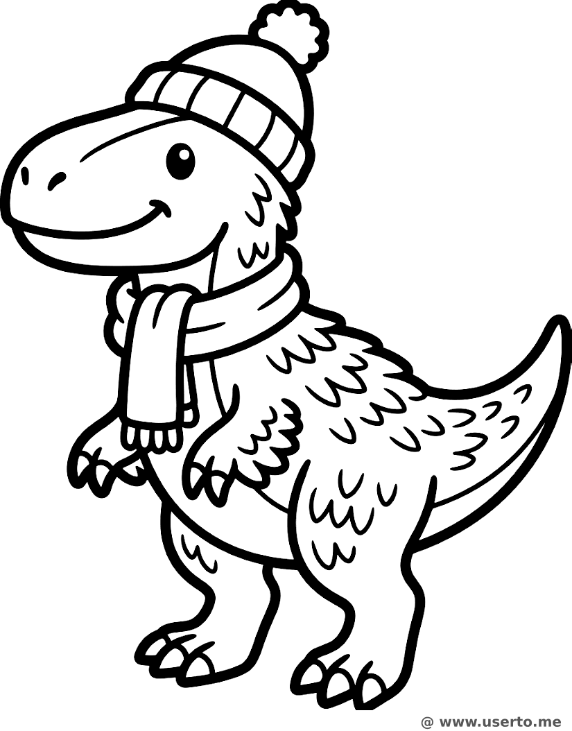 El esponjoso Yutyrannus de invierno