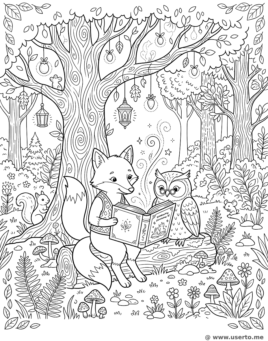 Reading in the Magic Forest