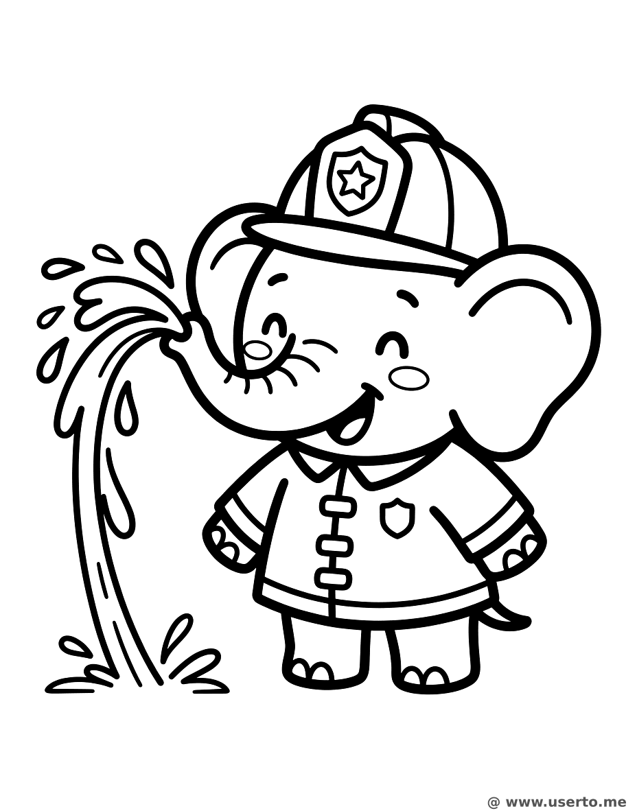 Elefante Bombero