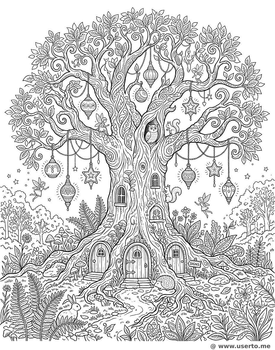 The Enchanted Guardian Tree