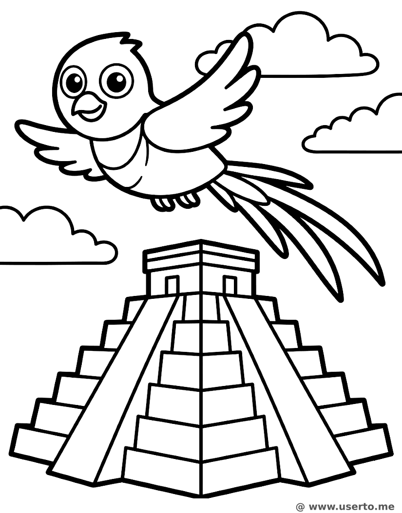 O Pássaro Feliz de Chichén Itzá