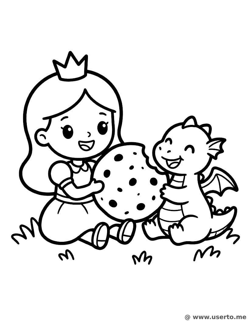 Princess and the Cookie Dragon