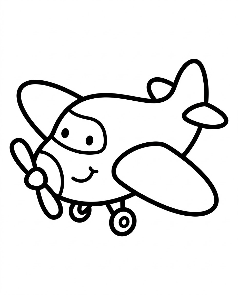 Smiling Airplane