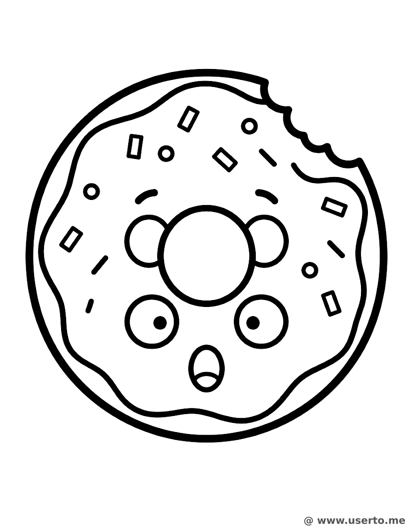 Surprised Glazed Donut