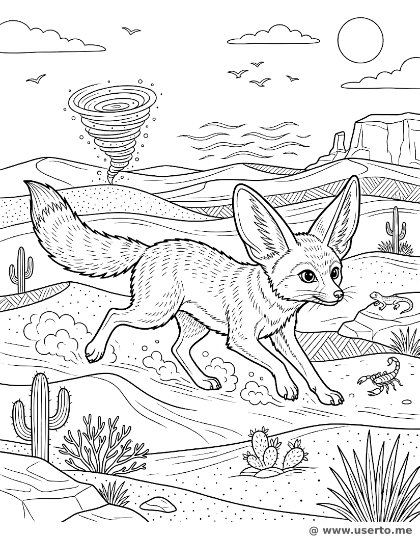 Der windschnittige Wüstenfuchs