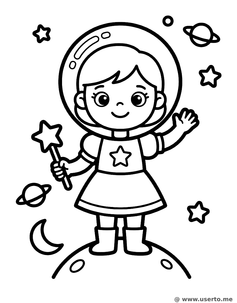 Galaktische Weltraumprinzessin