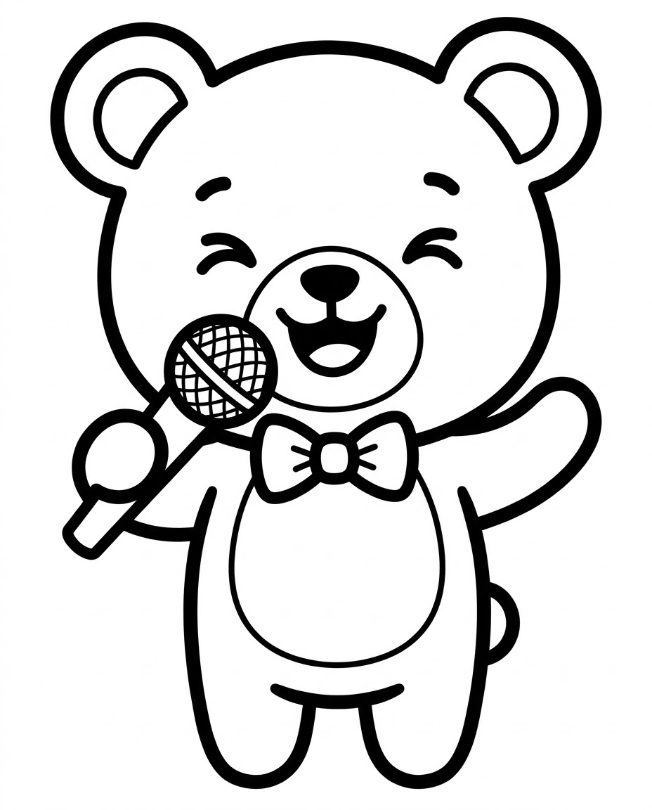 Singing Baby Bear