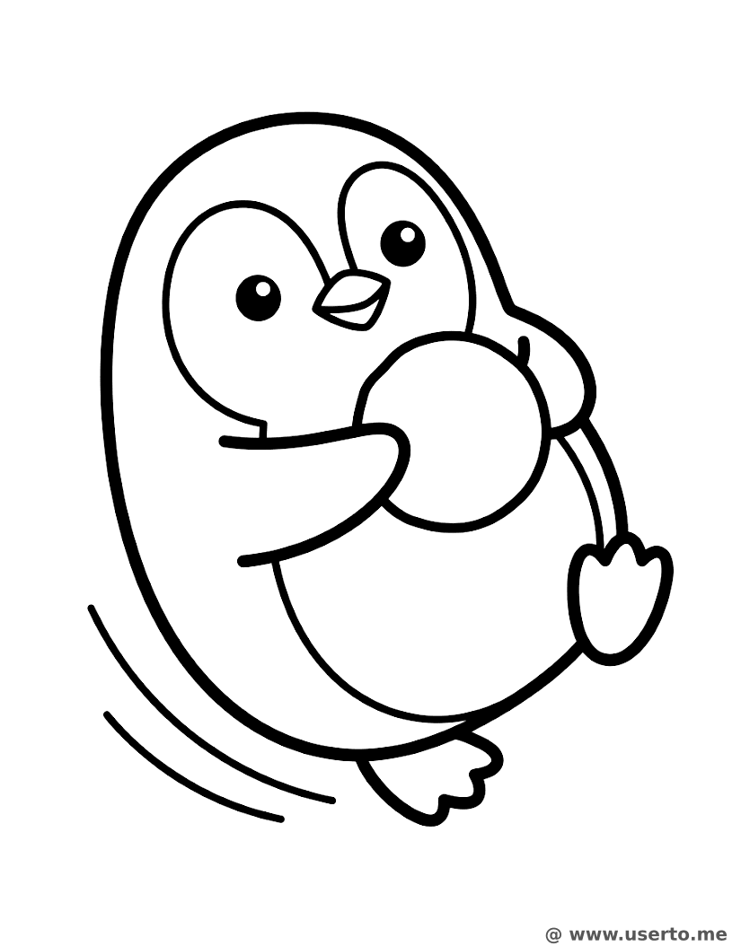 La Bola de Nieve de Helado del Pingüino