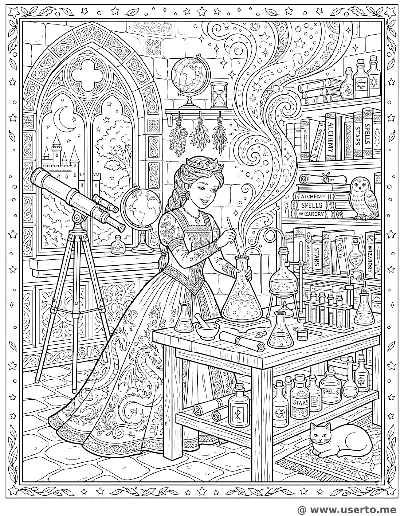 The Royal Alchemist’s Library