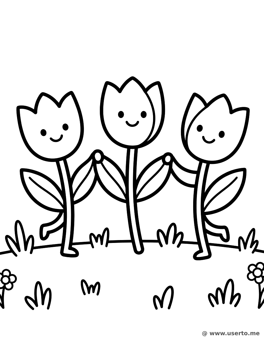 El Trío de Tulipanes Bailarines