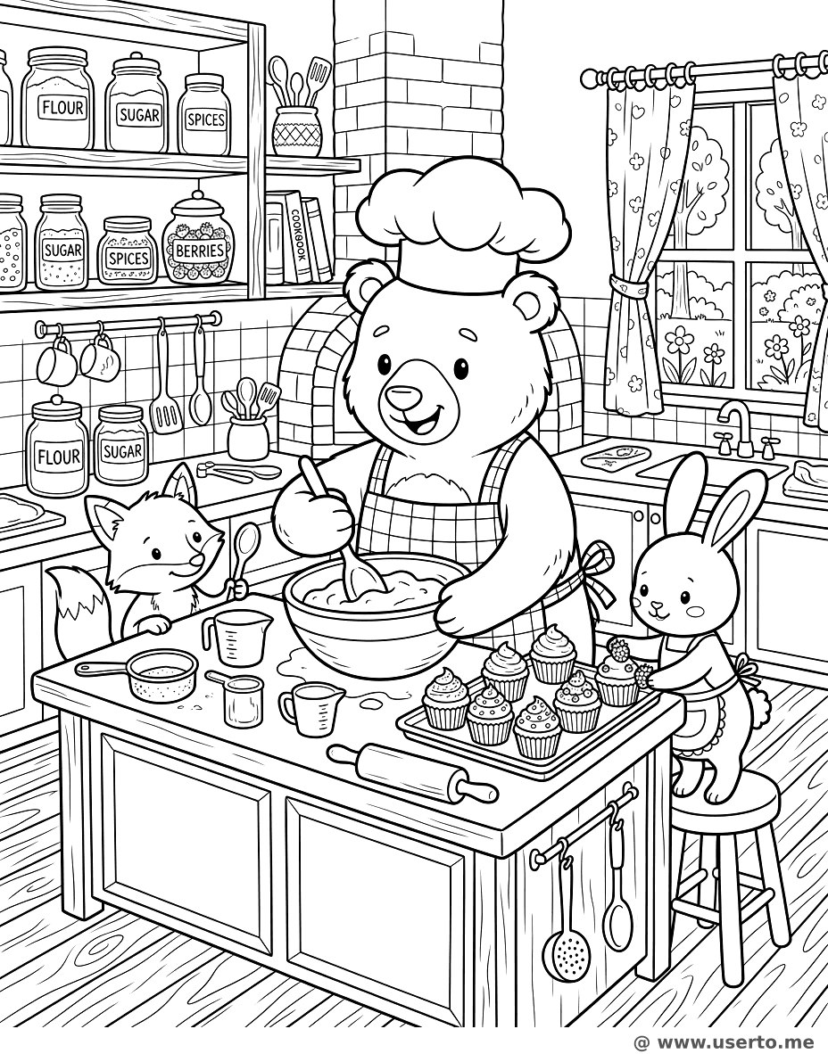 곰돌이 요리사의 빵집