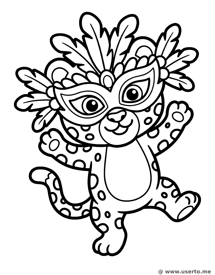 Karneval Jaguar-Baby