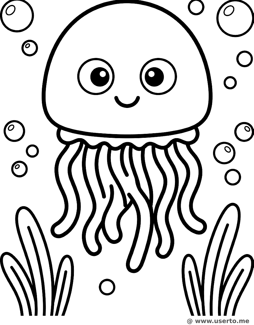 The Happy Deep Sea Jellyfish