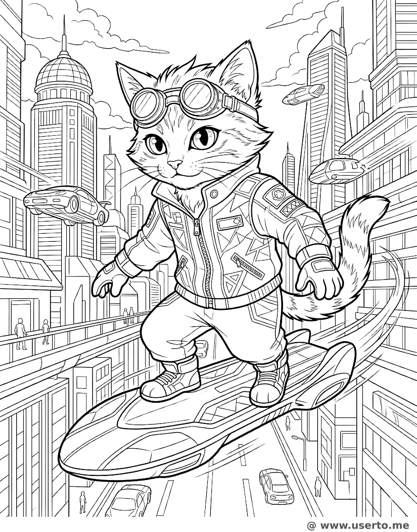 O Gato Voador de Neo-City