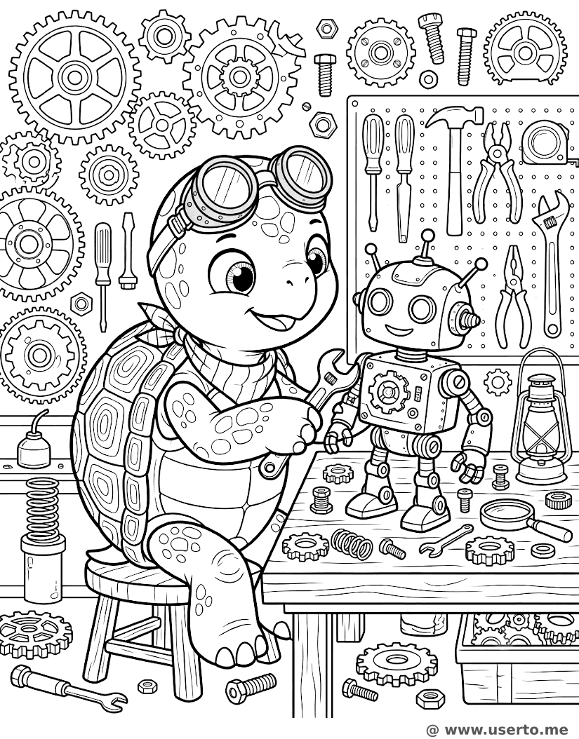 Steampunk Turtle Building a Toy Robot
