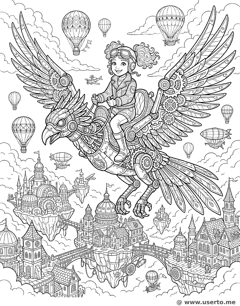 O Voo da Fênix Steampunk