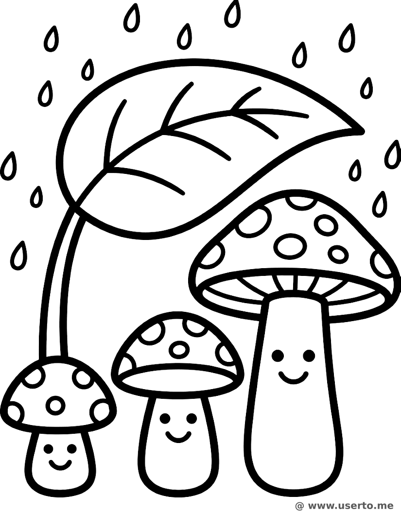 Mushroom Rain Shelter