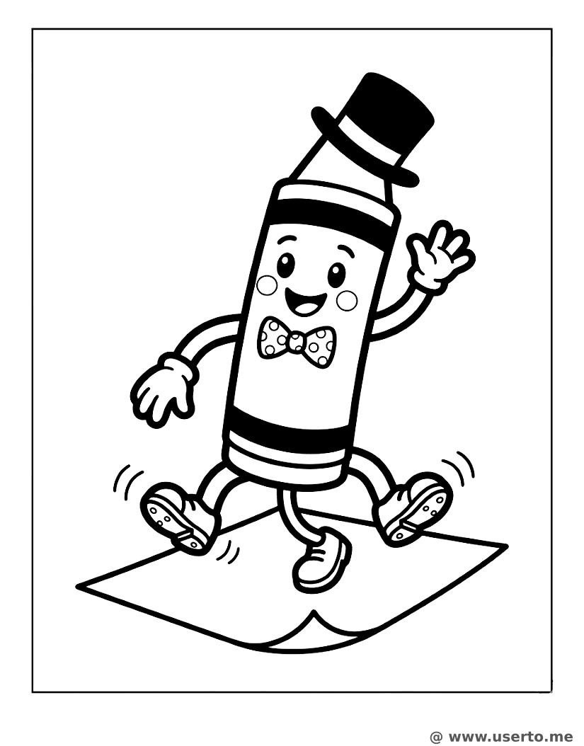 The Tap-Dancing Giant Crayon