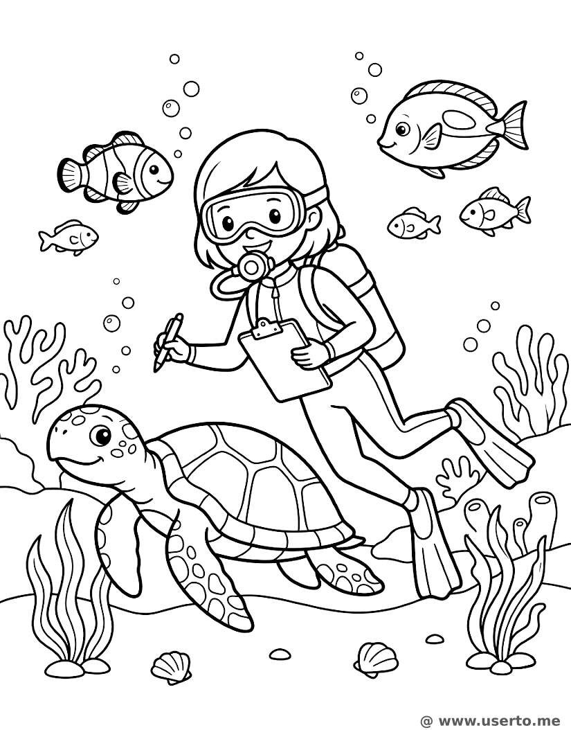 Deep Sea Marine Biologist