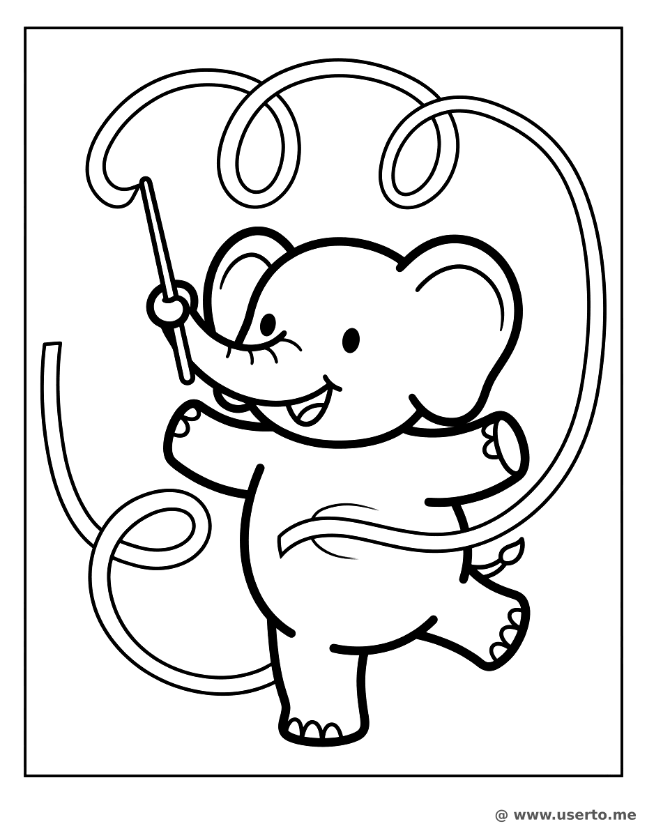 Gymnastics Elephant