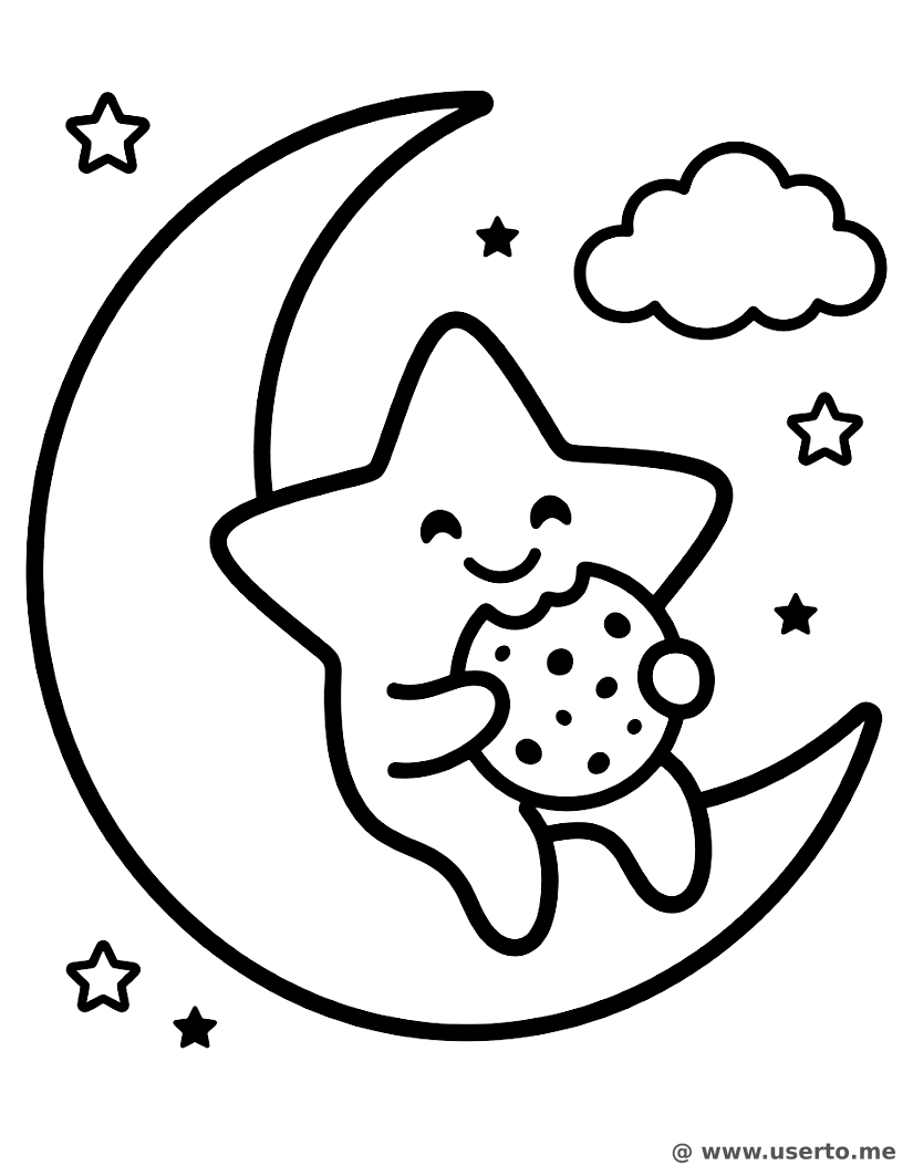 Der Mitternachtssnack des freundlichen Sterns