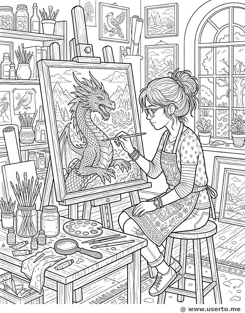The Dragon Restoration Artist