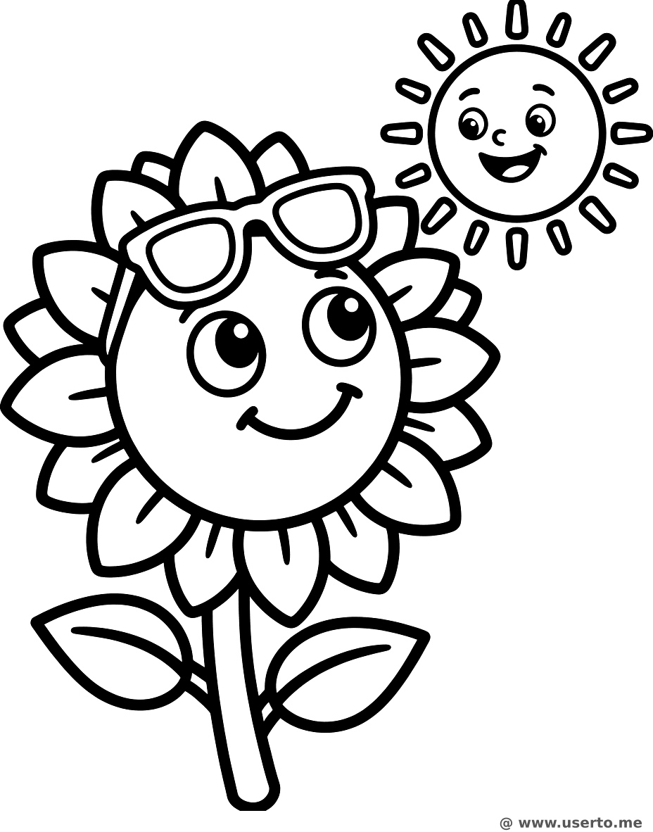 O Sorriso do Girassol Ensolarado