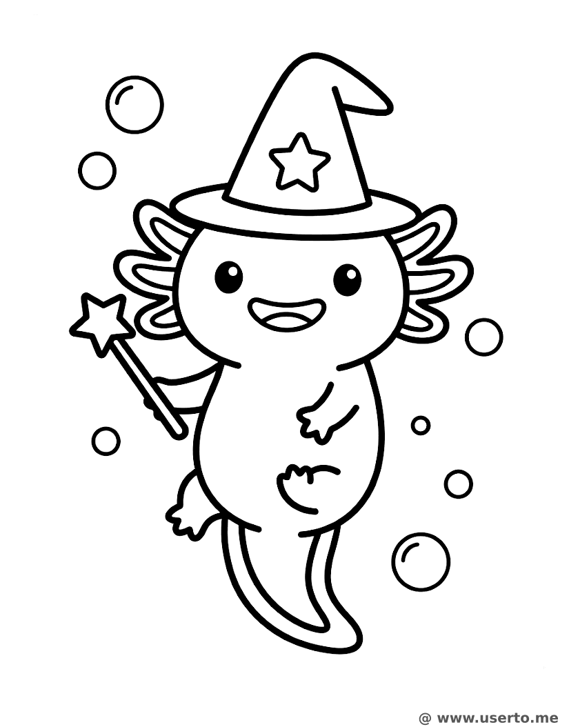 Little Axolotl Mage