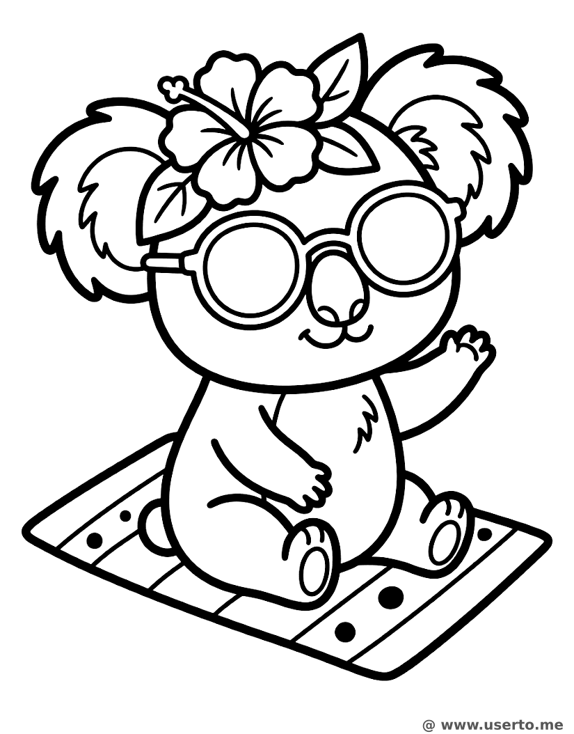 Koala's Sunny Summer Christmas