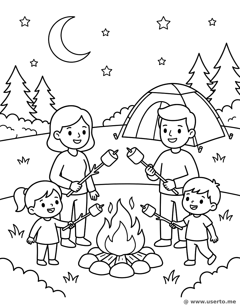 Family Camping Trip