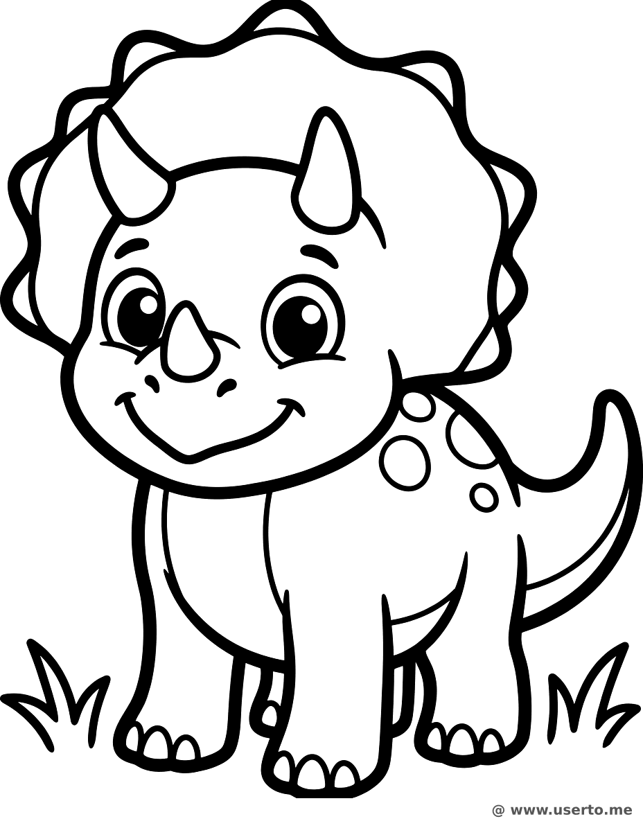 Happy Baby Triceratops